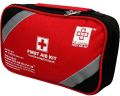 FIRST AID TRAVEL KIT LARGE - NYLON POUCH -77 COMPONENTS - SJF T4
