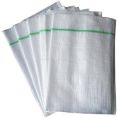 Striped TRINITY White hdpe woven bag