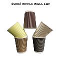 250ml Ripple Wall Cups