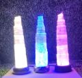 Electric selenite salt lamp