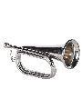 ARB Professional Chrome Bugle for (Military/Scouts/Students/Home Decor)