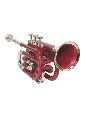 ARB Professional Standard Red-Silver Pocket Trumpet