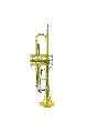 ARB Professional Y/Silver Bb Trumpet
