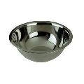 Round Plain Silver MEI stainless steel lotion bowl