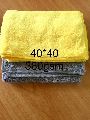 Plain Yellow Grey etc 380 gsm microfiber cloth