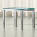 GLASS DINING TABLE
