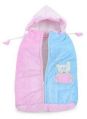 Pink and Blue Cotton Chinmay Kids comfortable baby sleeping bag