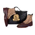 FPRMAL PARTY WEAR/Goodyear Welted - Leather/PARTY WEAR Button Ankle Boot for Men's-NEORON
