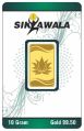 Sikkawala Lotus 99.50 Gold Bar 10 Gm