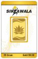 Sikkawala Lotus 99.50 Gold Bar 20 Gm