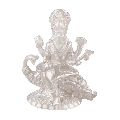 Silver Saraswati Idol