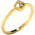 DR-472 Gold and Diamond Ring