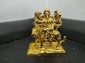 3.5 Inch Brass Sherawali Mata Statue
