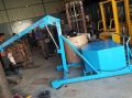 Blue Forcelift Mild Steel Hydraulic Floor Crane