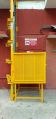 Rectangular Yellow 220V Electric Forcelift manual goods lift