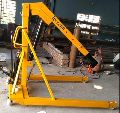 Yellow Forcelift workshop floor crane