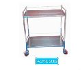 18x24 Inch Stainless Steel Instrument Trolley