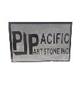 Rectangular Square Black granite stone name plate
