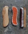 S Shaped Wooden Cloth Brush