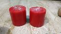 Paraffin Wax Round Multicolor Glossy Plain fragrance decorative candle