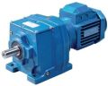Cast Iron Blue 110V Polished 1-3 Kw METAL ON WAVES coaxial helical inline gearbox