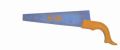 Blue Handsaw Narrow With PVC Handle