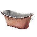 Oval Rectangular Round Brown Polished ELEGANT DESIGNS copper bathtub