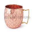 Round Available in Different Color Polished Moscow Mule Mug