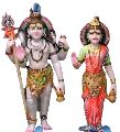 Vinayak Art and Marble Plain Printed 5kg 10kg 15kg 20kg 25kg 30kg 35kg 40kg Depend on sizes Multicolore Solid Marble Shiv Parvati statue