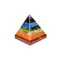 Seven Chakra Orgone Pyramid