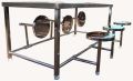 A.R Equipment Rectangular stainless steel canteen table