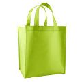 Rectangular green non woven bags