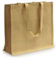 Rectangular Brown plain jute bags