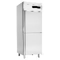 Stainless Steel Rectangular Polished 220V two door vertical refrigerator