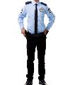 Blue Dark Blue Grey Sky Blue Security Guard Uniform