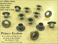 600No Brass Eyelets Antique Color