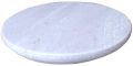 10 Inch White Marble Chakla