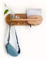 Available in Different Shape Brown Plain Wooden Key Holder