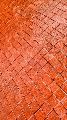 Polished orange marble paver blocks