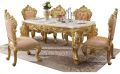 Wooden Carved Dining Table Set