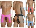 Blue Red White Navy Blue Royal Blue Red Black Pink Lace fabric Microfiber Power Net Rioe men every style underwear