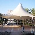 Black Blue Red White RS Tensile PVC FRP White Pyramid Tensile Roofing Structure