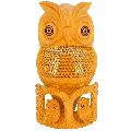 Wooden Jali Owl