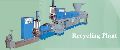 Double Extruder Plastic Recycling Plant