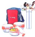 Family 4 Pcs Stainless Steel Lunch Box