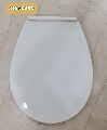 Plastic Oval White standard toilet seat cover