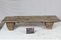 78x25x15 Inch Naga Wooden Bench
