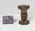 Antique Lion Shaped Wooden Stool