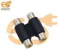 Dual RCA coupler 2 female to 2 female audio connector