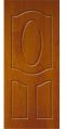 Wooden Rectangular Brown Plain Polished membrane Door